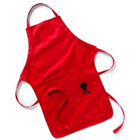 Apron, OneSize, Cotton, Red